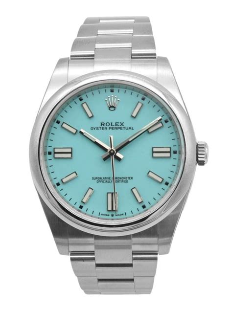 rolex with teal face|Rolex oyster perpetual color guide.